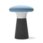 Taburet Funghi - vysoký, modrý