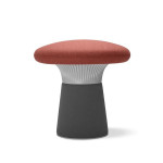 Taburet Funghi - široký, červený