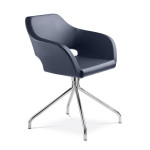 Konferenční křeslo Polo - tmavě modré