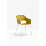 Konferenční židle Babila 2735 - s područkami, žlut