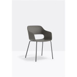 Konferenční židle Babila 2735 - s područkami, šedá