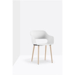 Konferenční židle Babila 2755 - s područkami, bílá