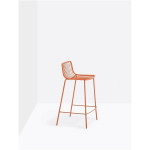 Barová židle Nolita 3657 - nízká, oranžová