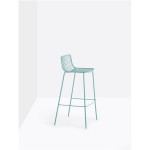 Barová židle Nolita 3658 - vysoká, tyrkysová