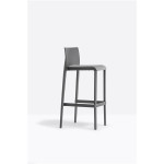 Barová židle Volt 678/2 - vysoká, šedá
