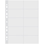 Euroobaly na vizitky Donau,A4,50 mic,čiré