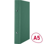 2kroužkový pořadač Donau - A5, 3 cm, zelený