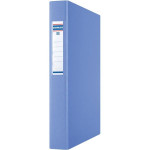 2krouž.pořadač.Donau-A4,4 cm,O-mechanika,modrý,1ks