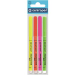 Zvýrazňovač Centropen 2532/4, sada 4 barev