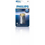 Philips baterie CR123A - 1ks