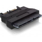 DeLock adaptér SATA 22pin samice -> Slim SATA  7+6pin samec