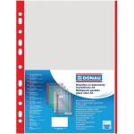 Euroobaly U bar.okraj-A4,červené,lesk,40mic,100ks