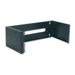 Digitus Držák pro montáž na stěnu 4U, nastavitelná hloubka 195x505x250 mm, stohovatelný, černý (RAL 9005)