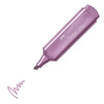 Zvýrazňovač Faber-Castell 46, metalická fialová