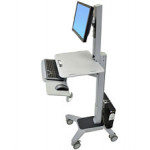 ERGOTRON WorkFit™ C-Mod, Single DisplaySit-Stand Workstation,nastavitelná pracovní stanice,sezení/stání