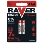 RAVER AAA Extreme lithiová - 2 ks