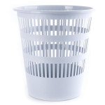 Odpadkový koš Donau, plastový, 16 l, šedý