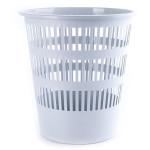 Odpadkový koš Donau, plastový, 12 l, šedý