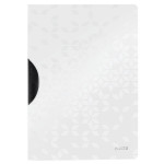 Desky s klipem Leitz WOW,A4,bílé