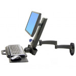 ERGOTRON 200 Series Combo Arm černý, nástěnný držák LCD, klávesnice+ myš