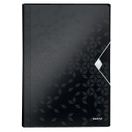 Aktovka s přihrádkami Leitz WOW, PP, černá