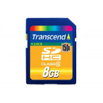Transcend 8GB SDHC (Class 4)  paměťová karta