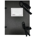 Desky s tkanicí a štítkem HIT Office,A4,černé,1 ks