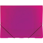 Desky s chlopn.a gumičk.Opaline,A4,plast.,růž,1 ks