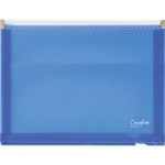 Zipové obálky Opaline A4,180 mic, 5 ks, modré