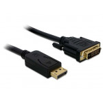 Delock kabel DisplayPort (samec) na DVI 24+1 (samec), 2m
