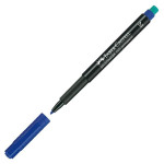 Permanentní popisovač Faber-Castell 1525 M, modrý
