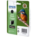 EPSON cartridge T1591 photo black (ledňáček)