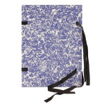 Desky s tkanicí HIT Office,A4,mráček,modré,1 ks