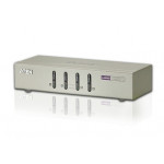 ATEN KVM switch CS-74U USB 4PC audio , včetně kabelů 1.2m