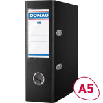 Pákový pořadač Donau A5 - 7 cm, černý