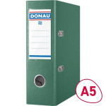 Pákový pořadač Donau A5 - 7 cm, zelený