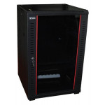 OCRACK 19" OCC-25U-66SBK rozvaděč stojanový 25U/600x600 skleněné dveře