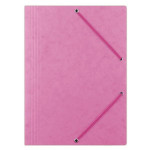 Prešpánové desky chlopně gumič.Donau-A4,růžové,1ks
