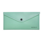 Zakl.pouzdro s drukem Pastelini-DL, zelené, 1 ks