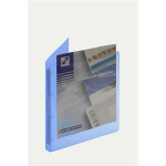 4krouž.pořadač Opaline - s kapsou, A4, 2 cm, modrý