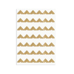 Samolepicí rohy do alb - kraft, hnědá, 2x 42 ks