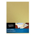 Pap.desky s chlopněmi Millenium - metal, zlaté, 5