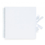 Kreativní album - 30,5 x 30,5 cm, 35 listů, bílé