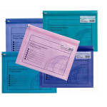 Zipová obálka Snopake - A4, mix barev, 1 ks