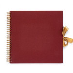 Kreativní album - 31,5 x 31,5 cm, 30 listů, vínové