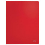 Katalog.kniha Leitz RECYCLE-A4,20 kapes,eko.,červ.