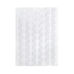 Samolepicí rohy alb transparentní 306 ks