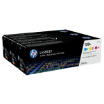 HP toner 128A/CMY/3x1300 stran/3-pack
