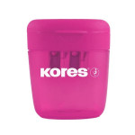 Ořezávátko Kores Deposito se zásobníkem, dvojité