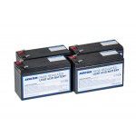 AVACOM náhrada za RBC115 - bateriový kit pro renovaci RBC115 (4ks baterií)